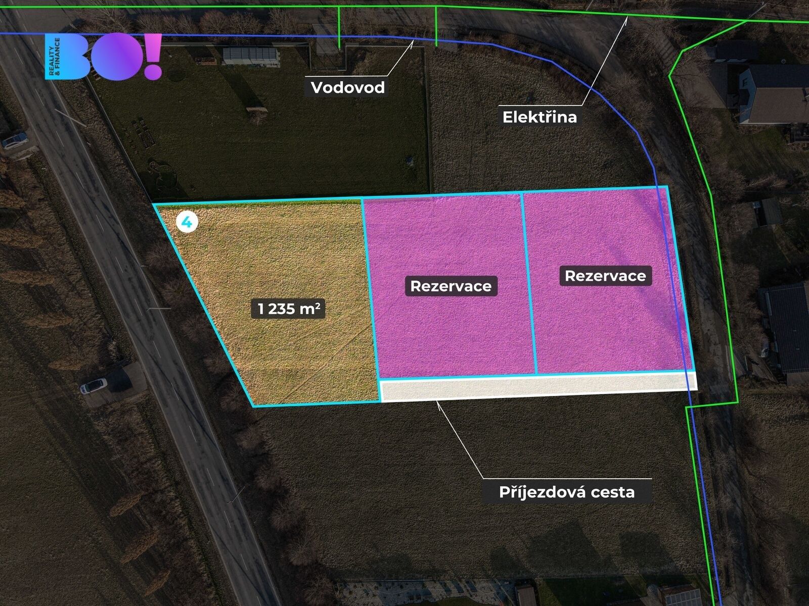 Pozemek pro bydlení · 1 235 m² · Třinec - 3
