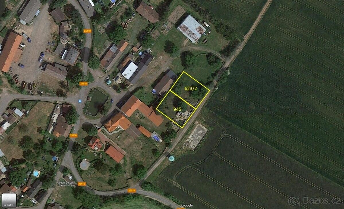 Prodej pozemek - Katusice, 294 25, 889 m²