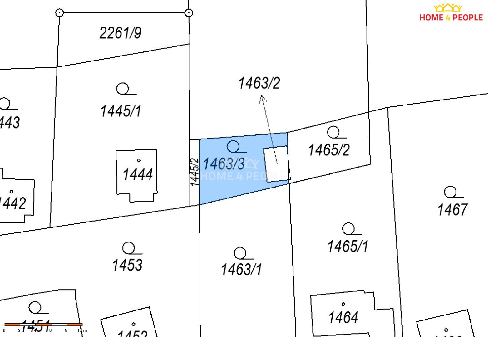 Prodej zahrada - Lipence, Praha, 72 m²