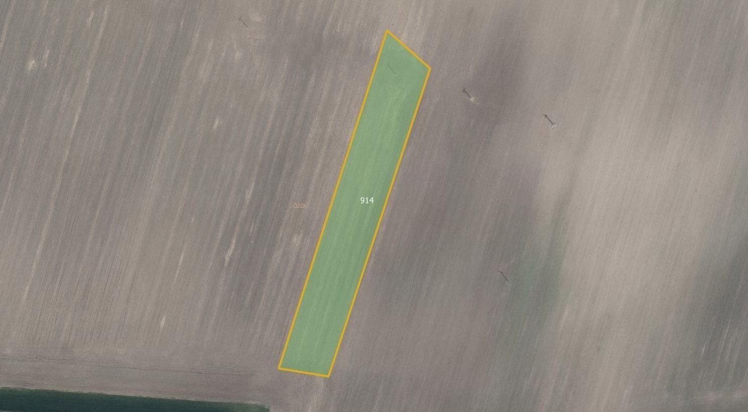 Prodej zemědělský pozemek - Ohnišťany