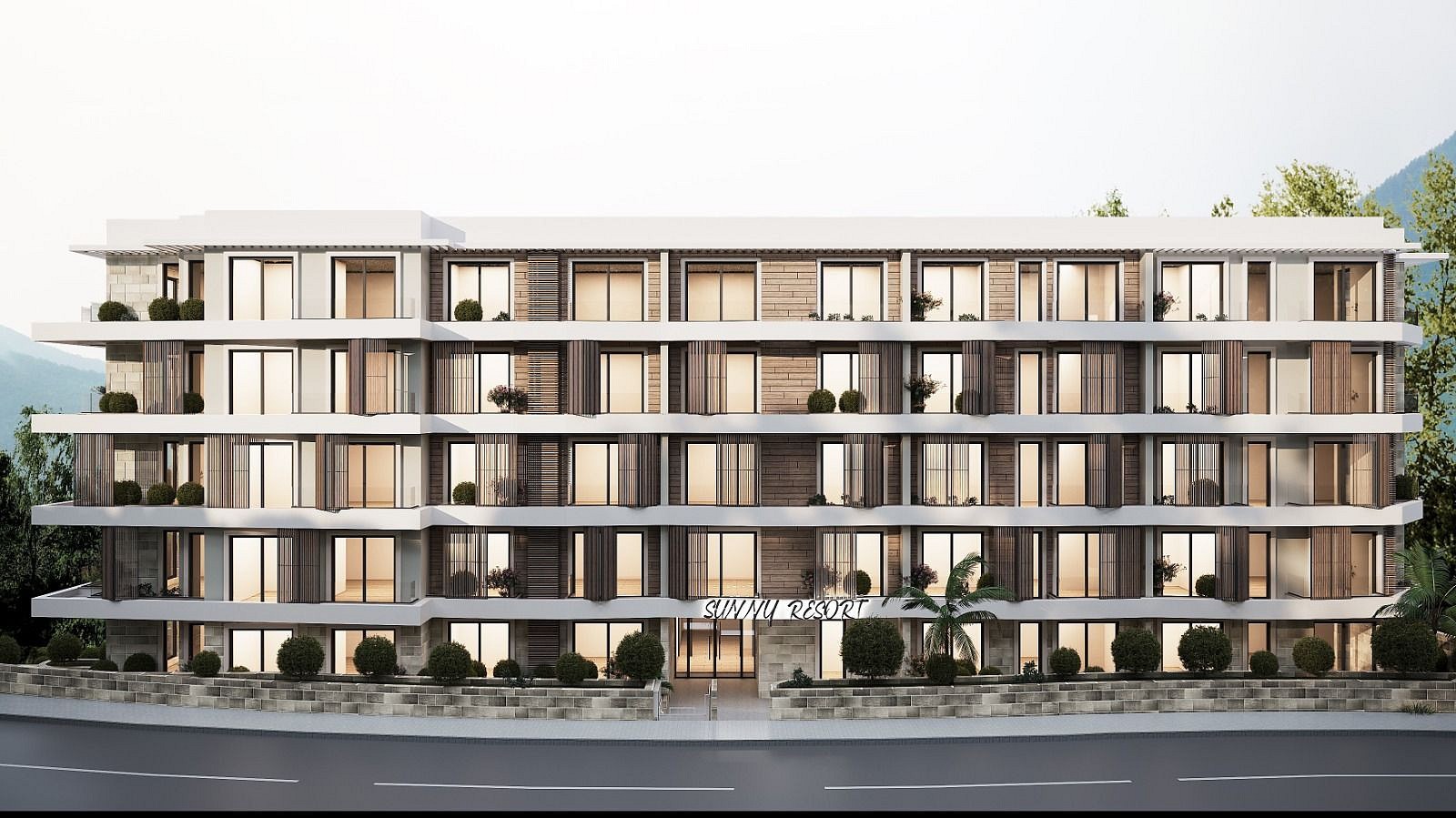 2+kk, Bečiči, Budva, Černá Hora, 52 m² - 2