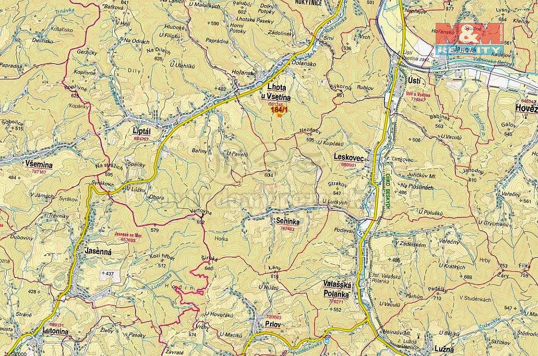 Prodej les - Lhota u Vsetína, okres Vsetín, Zlínský kraj - 5