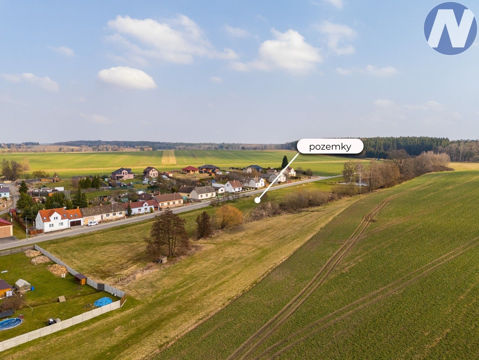 Pozemek pro bydlení · 1 282 m² · Borovany - 4