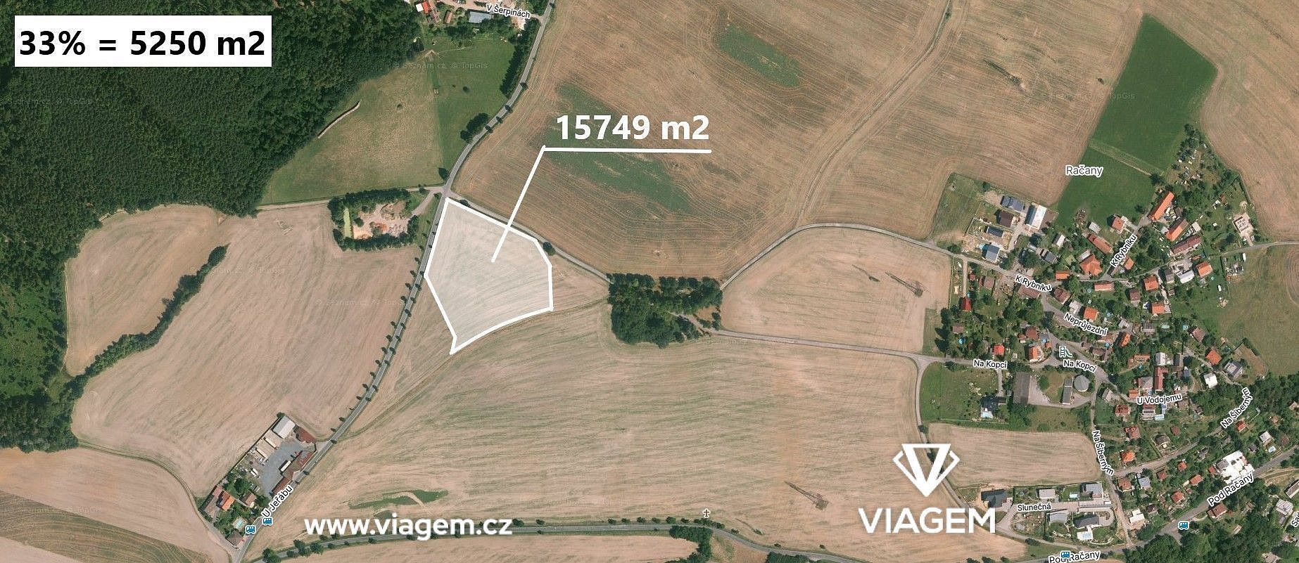 Zemědělský pozemek · Davle, okres Praha-západ, Středočeský kraj - 4