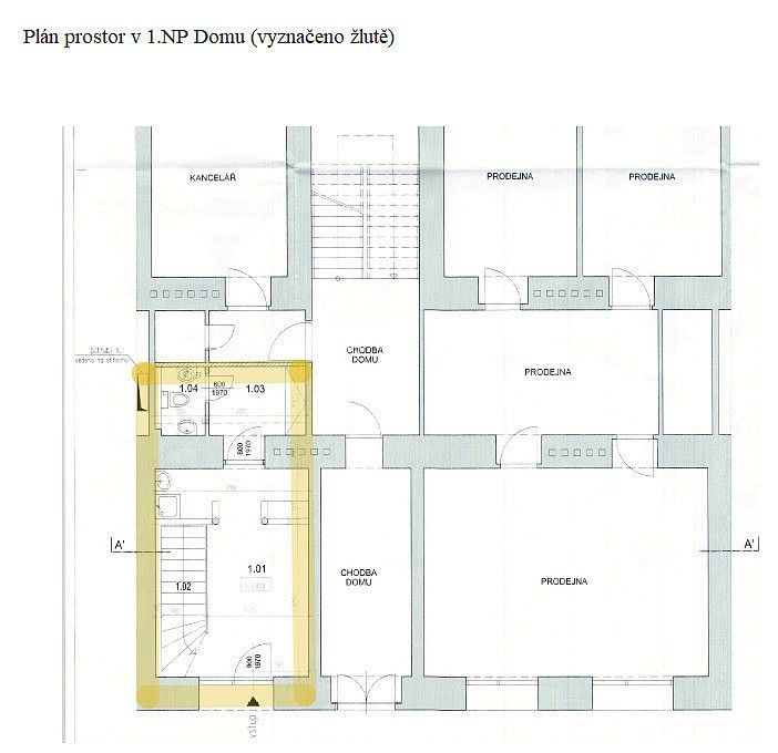 Obchodní prostory, Praha - Nusle, okres Praha 2, Hlavní město Praha, 119 m² - 2
