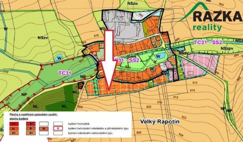 Pozemek pro bydlení · 1 888 m² · Velký Rapotín, Tachov - 3