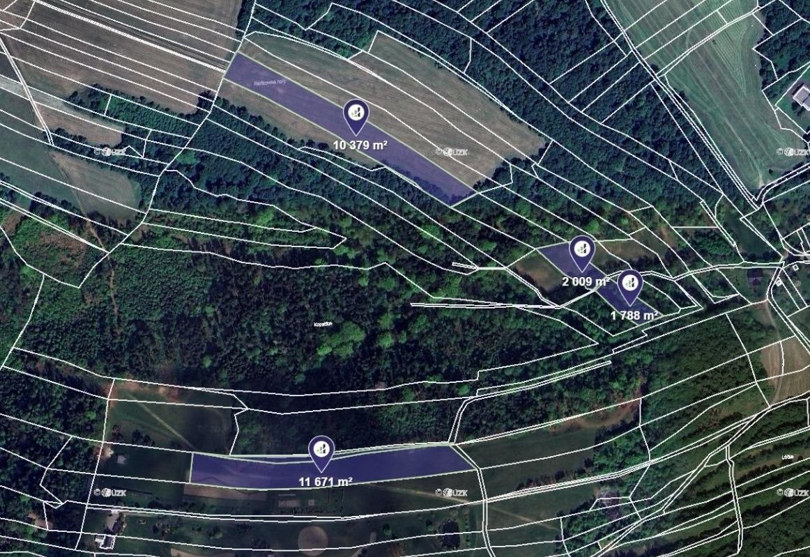 Zemědělské pozemky, Hranice, 77 991 m² - 2