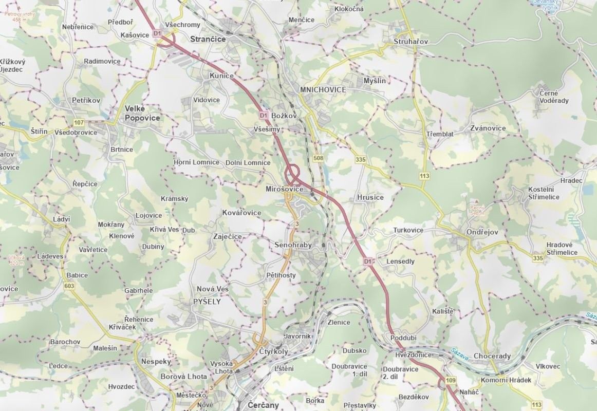 Louka · Mirošovice - 3