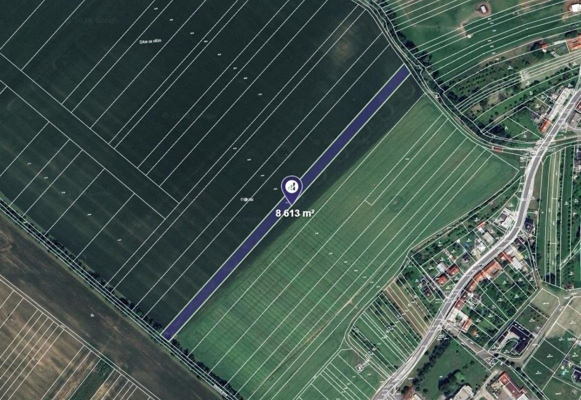 Zemědělské pozemky, Loukov, 8 613 m² - 1