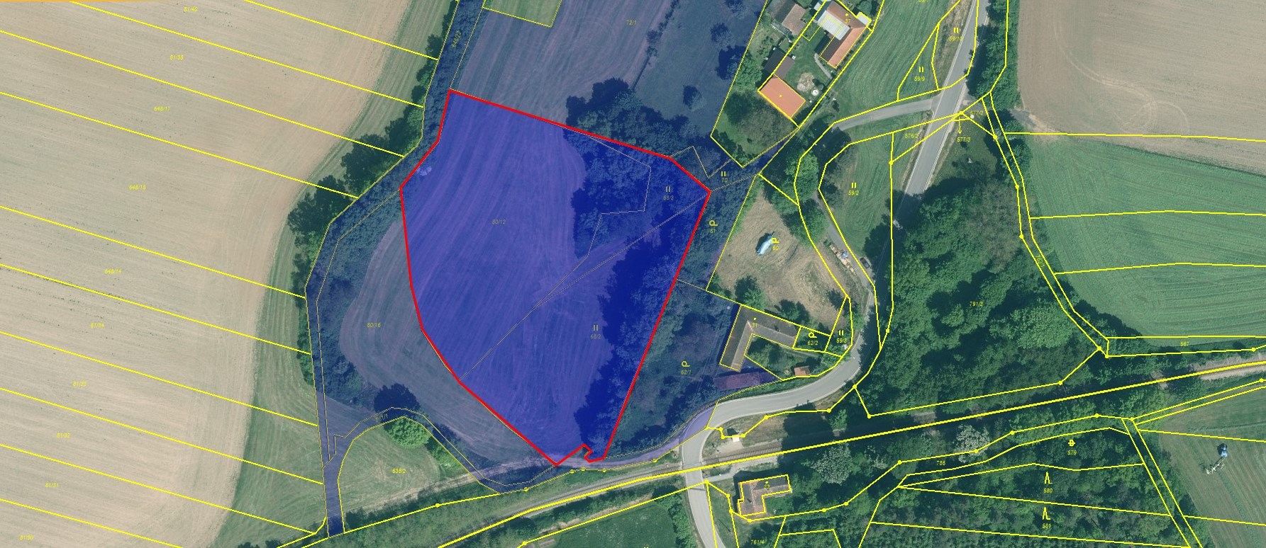 Prodej pozemek pro bydlení - Vrcovice