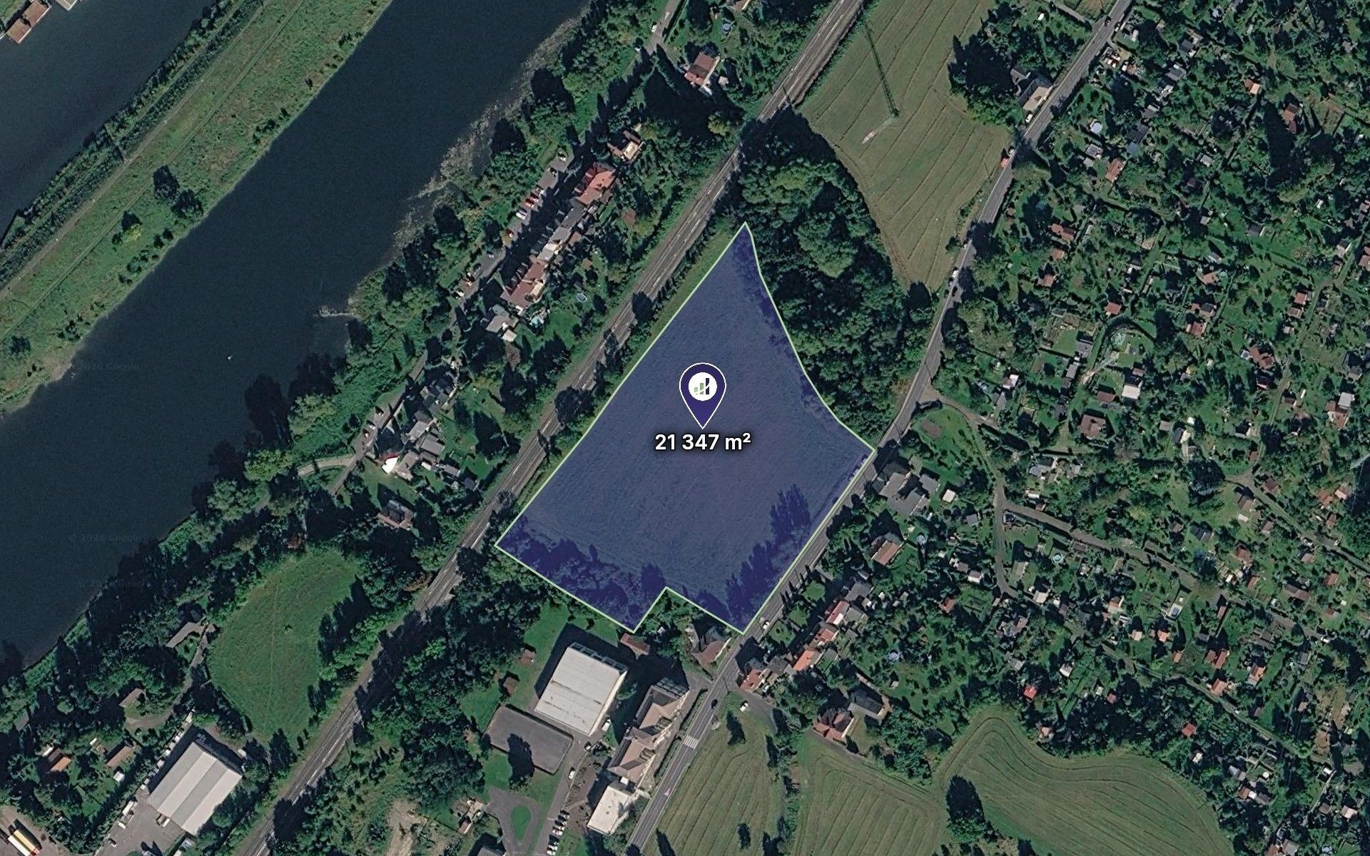 Pozemky pro bydlení, Děčín, 21 347 m² - 1