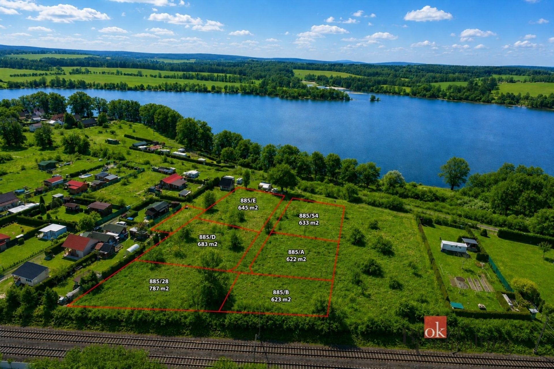 Pozemek pro bydlení · 623 m² · Podhrad, Cheb - 3
