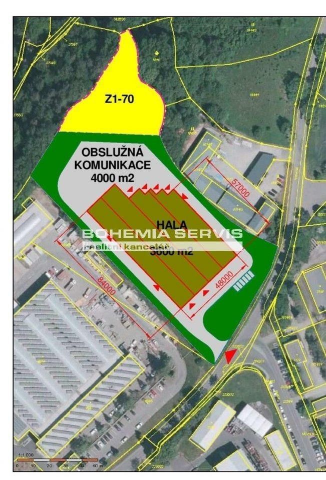 Komerční pozemky, Budějovické Předměstí, Písek, 12 m²