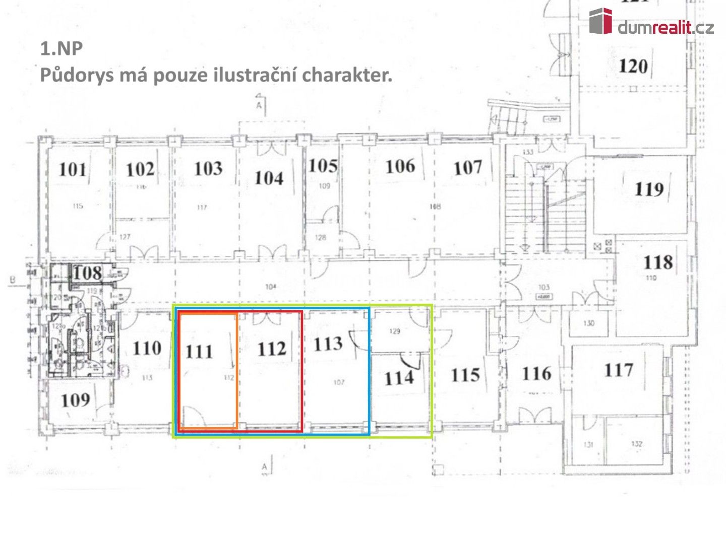 Pronájem kancelář - Na Zlaté stoce, České Budějovice, 15 m²