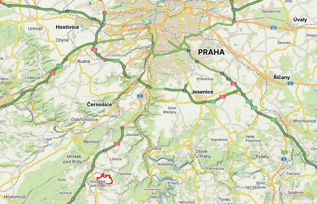 Pozemek pro bydlení · Jílové u Prahy, 254 01 - 2