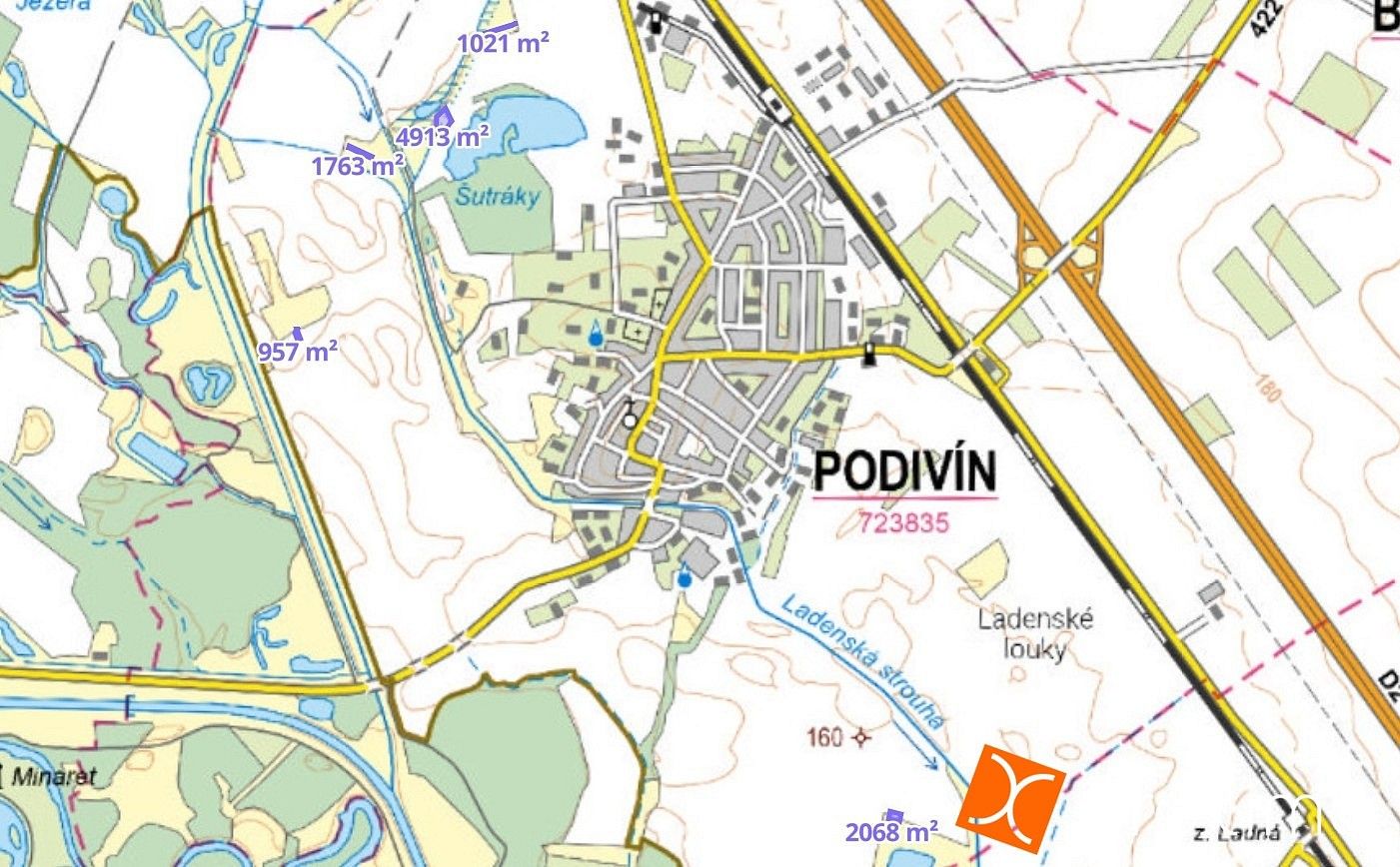 Pozemek · Podivín, okres Břeclav, Jihomoravský kraj - 3