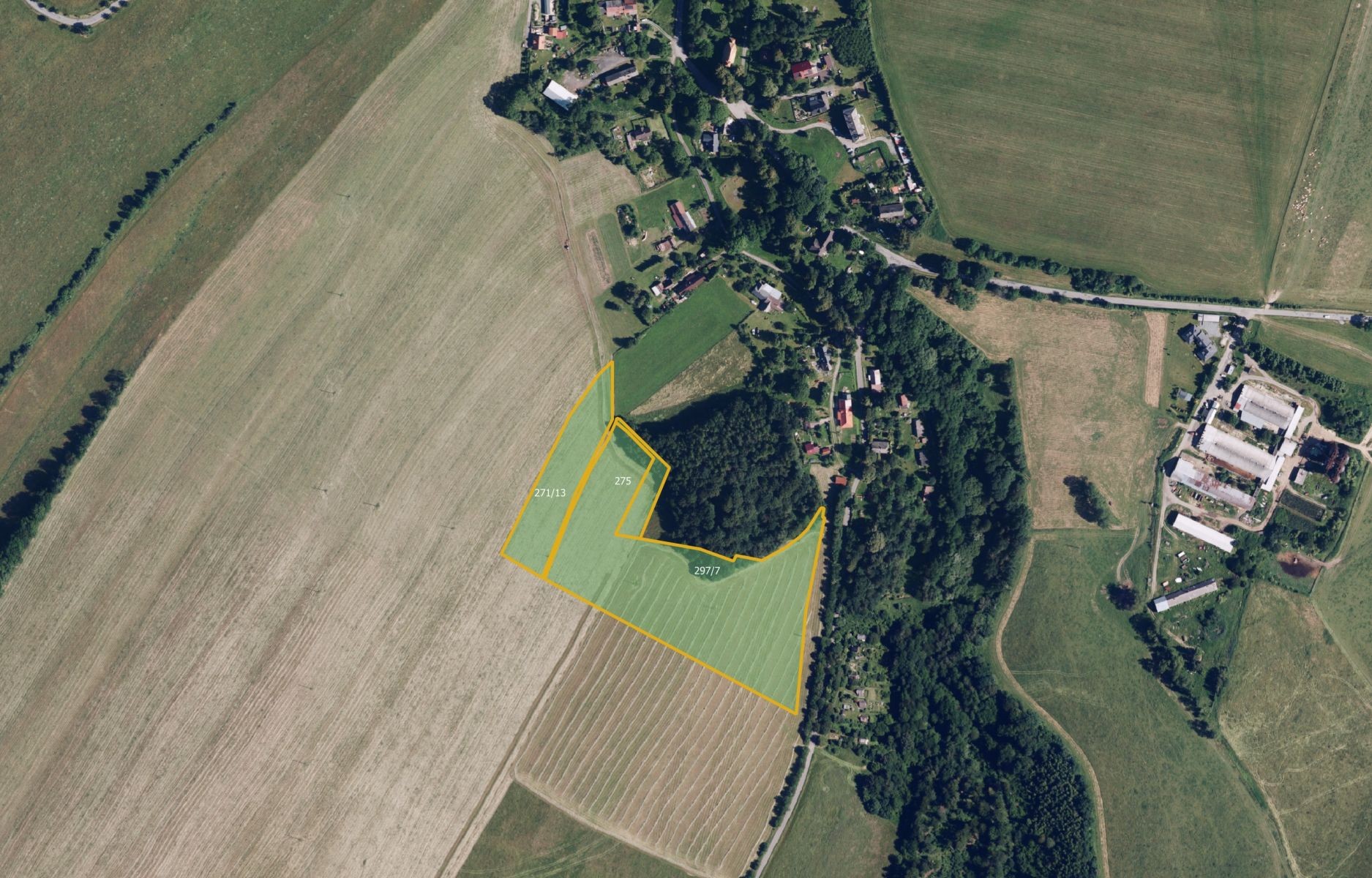 Louky, Šternberk Těšíkov - 1