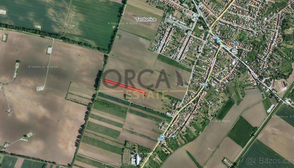 Prodej pozemek pro bydlení - Tvrdonice, 691 53