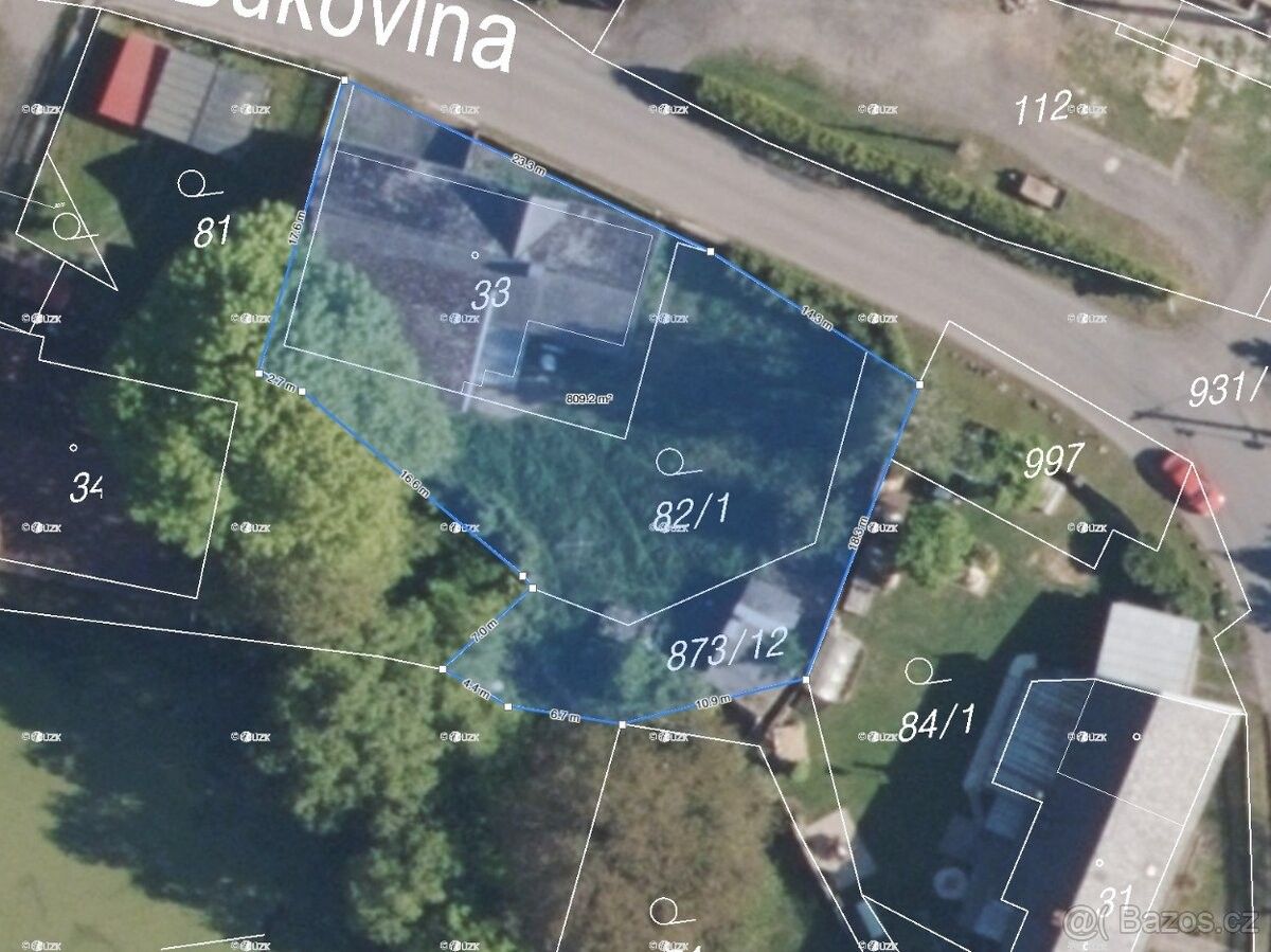 Prodej rodinný dům - Velká Bukovina u Děčína, 407 29