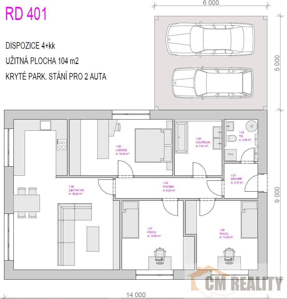 Rodinný dům · 104 m² · Výšovice - 4