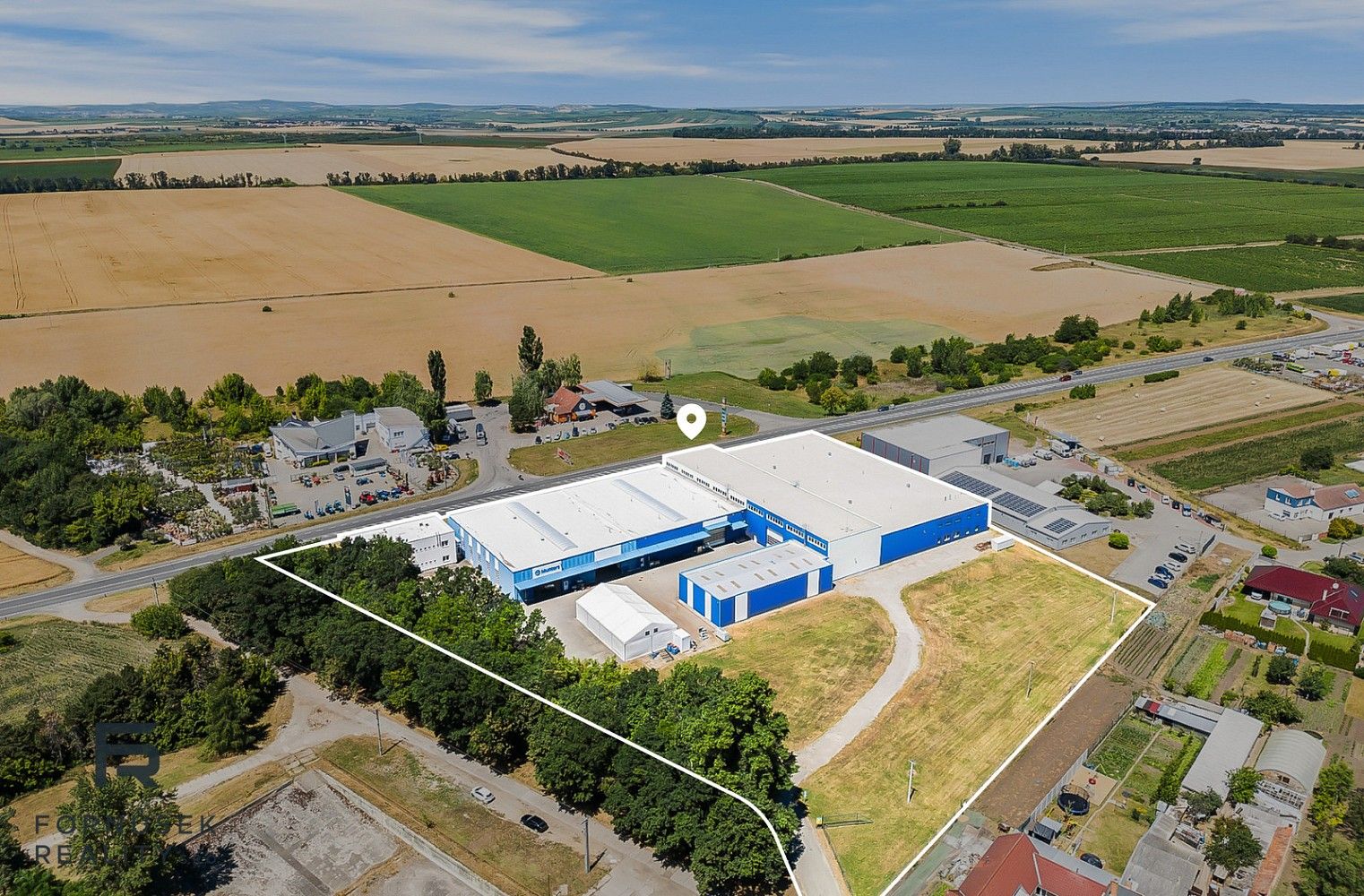 Pronájem výrobní prostory - Hrušky, okres Břeclav, Jihomoravský kraj, 6 941 m² - 1