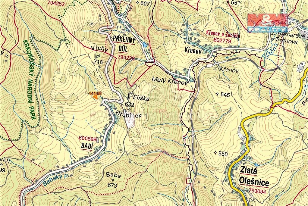 Prodej louka - Trutnov, Královéhradecký kraj - 2