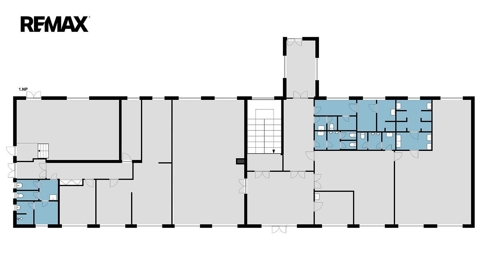 Pronájem kancelář - V Chotejně, Praha 10 - Hostivař, 407 m² - 2