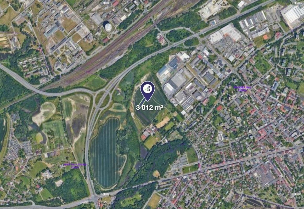 Prodej komerční pozemek - Ostrava, 2 259 m²