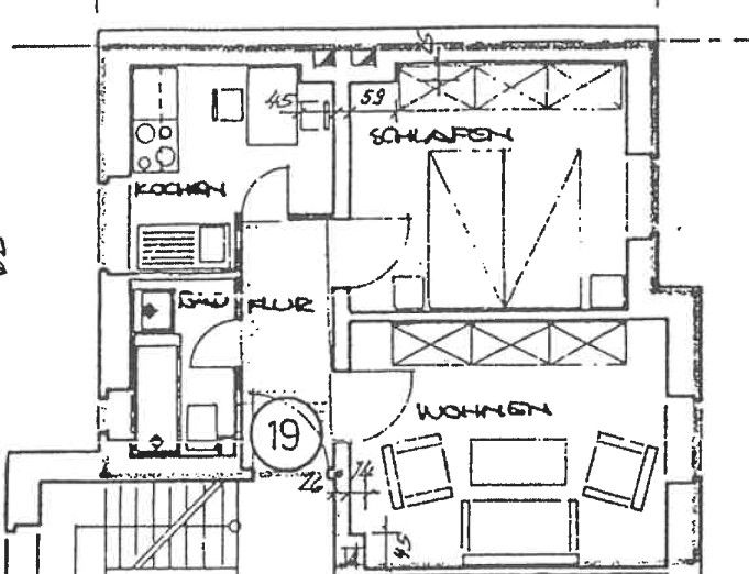 2+1, Mainz Mainz Rheinland-Pfalz 55118, 40 m² - 2