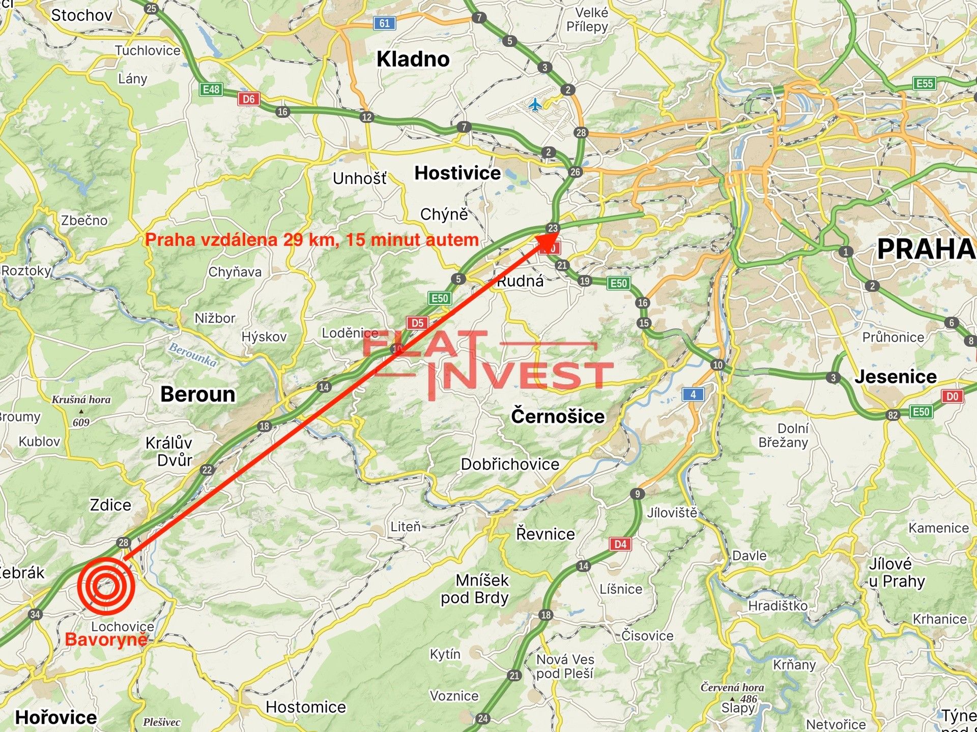 Prodej pozemek pro bydlení - Bavoryně