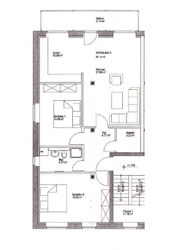 3+1, Medemstraße, , Dolní Sasko, 95 m² - 2