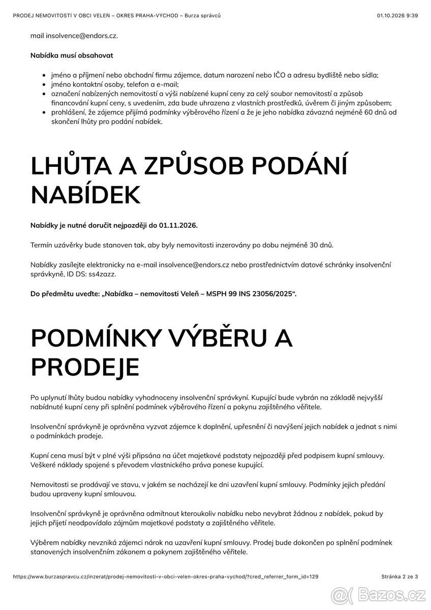 Ostatní, Brandýs nad Labem-Stará Boleslav, 250 01 - 2
