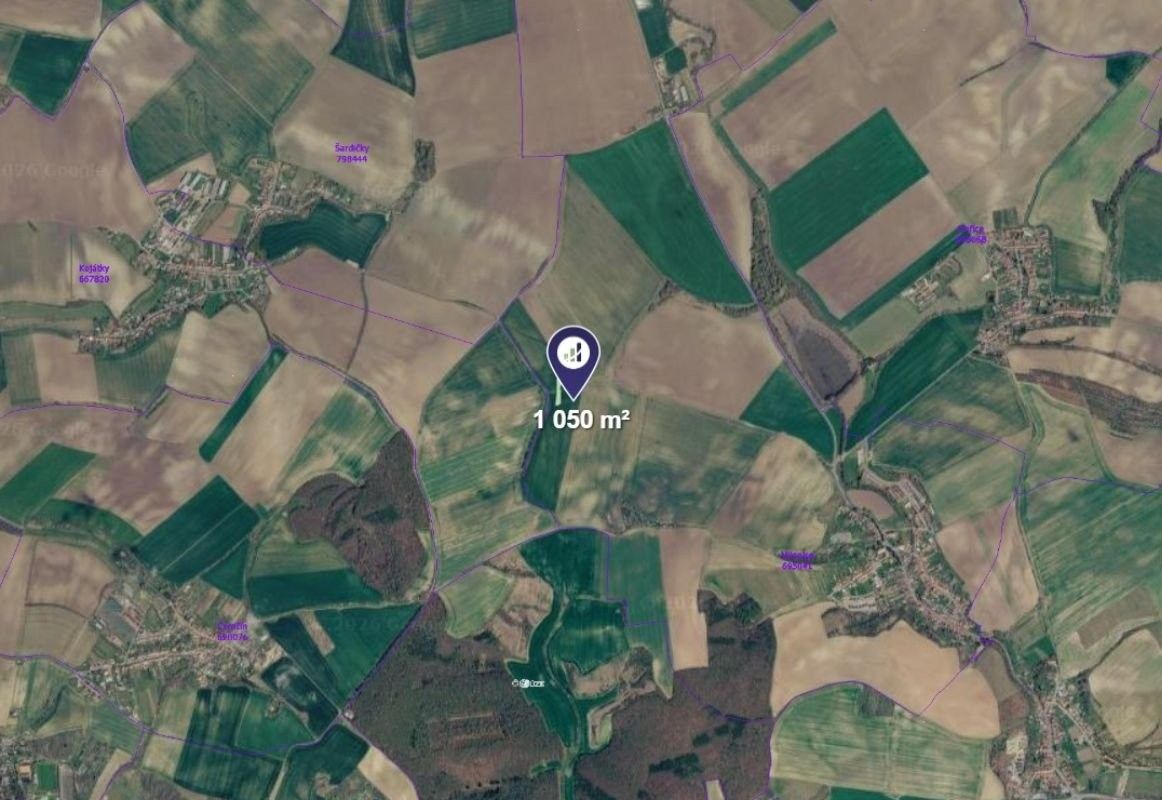 Zemědělské pozemky, Milonice, 1 050 m² - 2