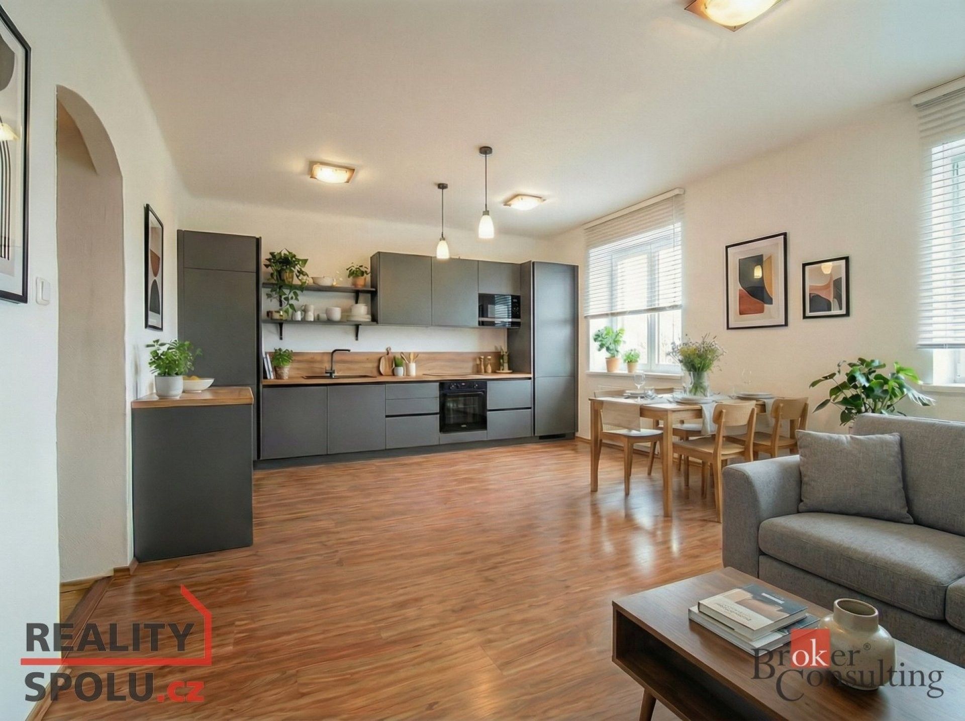 2+1, nábřeží Svazu protifašistických bojovníků, Ostrava, 54 m²