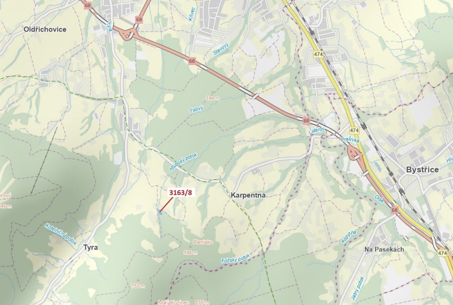 Lesy, Košařiska, okres Frýdek-Místek, Moravskoslezský kraj