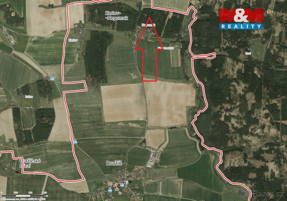 Prodej pozemek pro bydlení - Albrechtice nad Vltavou, 375 01