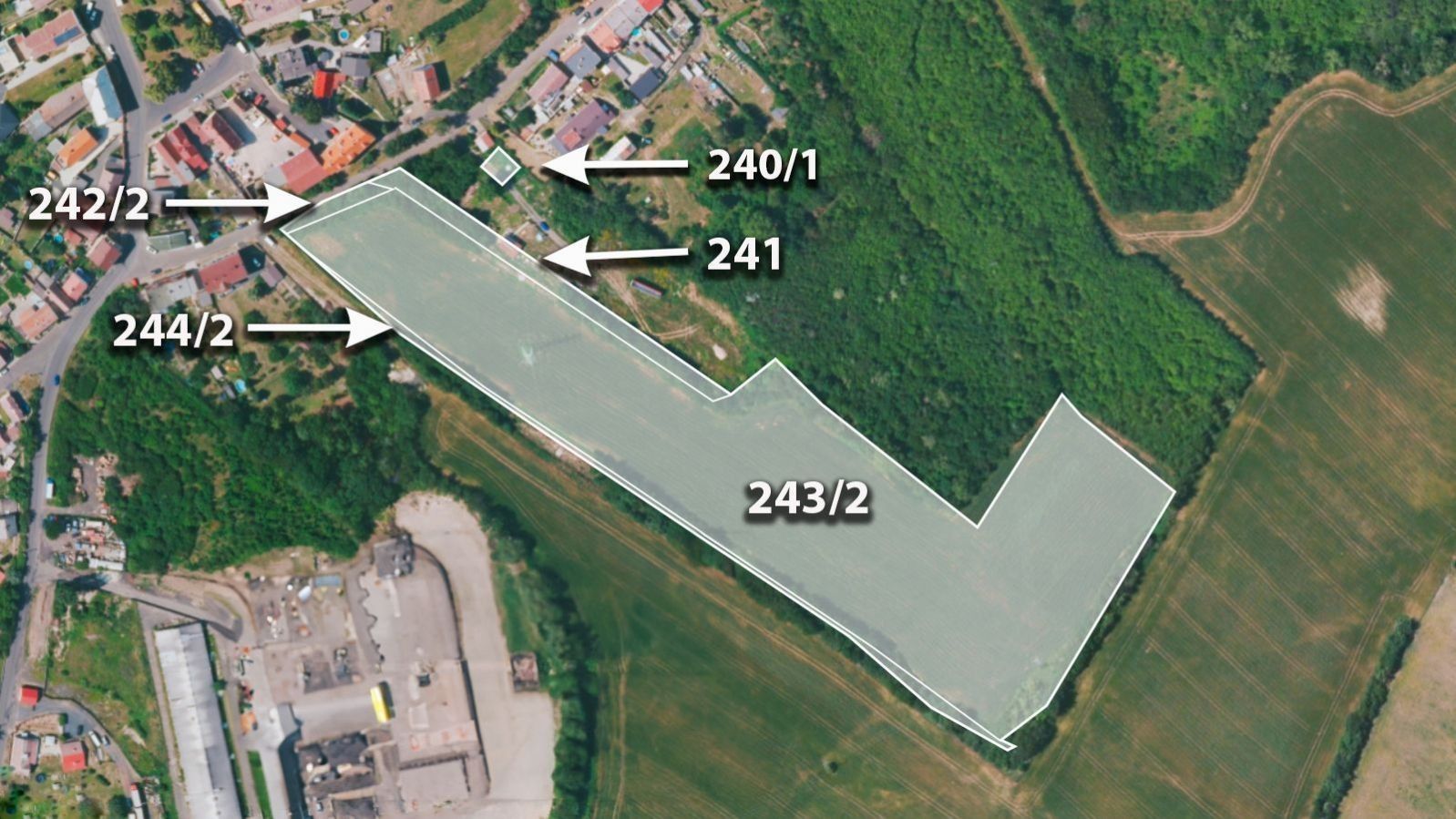 Zemědělské pozemky, Teplice, 10 766 m²