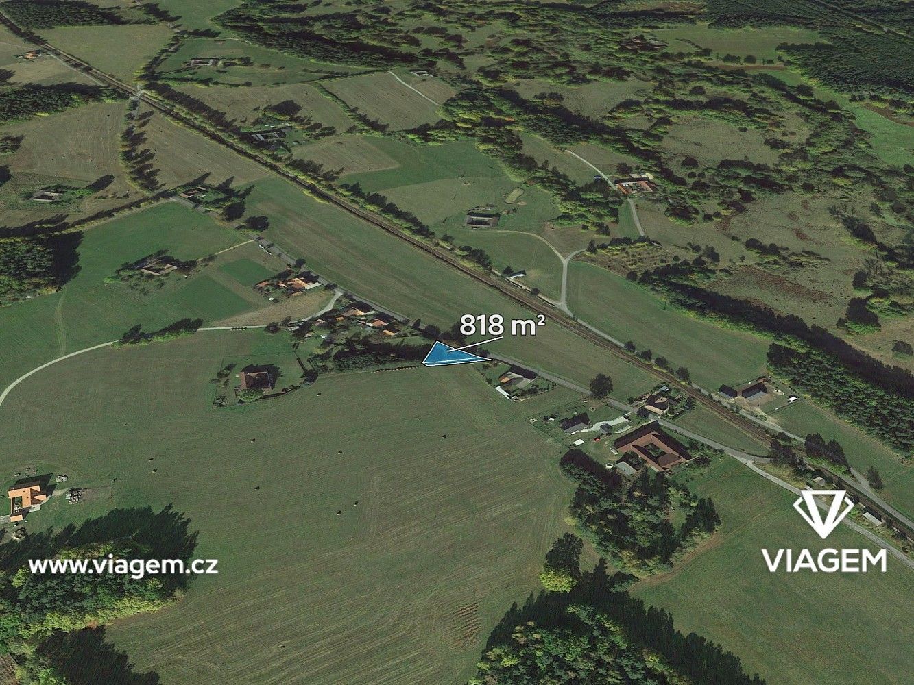 Prodej zahrada - Dvory nad Lužnicí, okres Jindřichův Hradec, Jihočeský kraj - 1