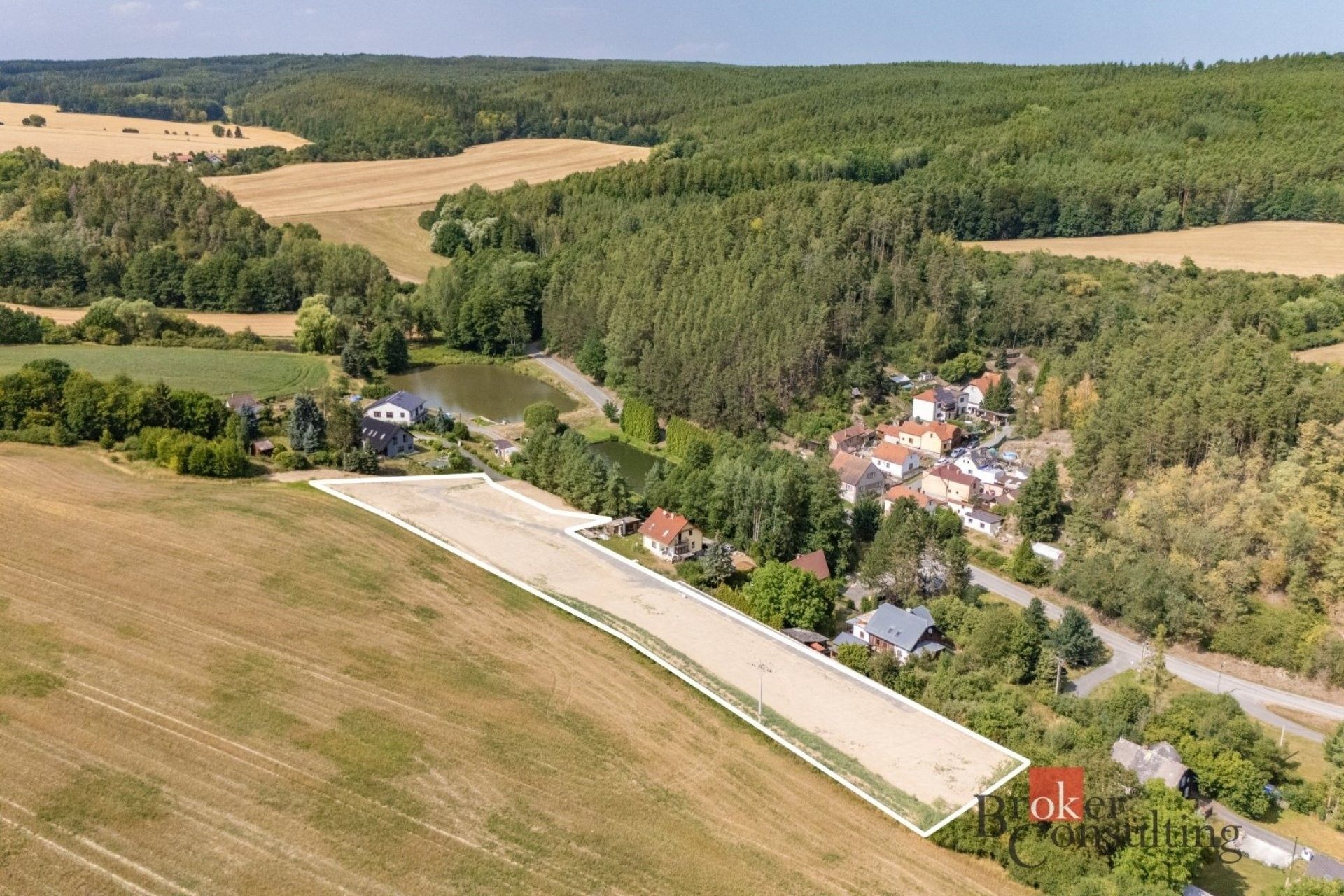 Pozemek pro bydlení · 801 m² · Hromnice - 3