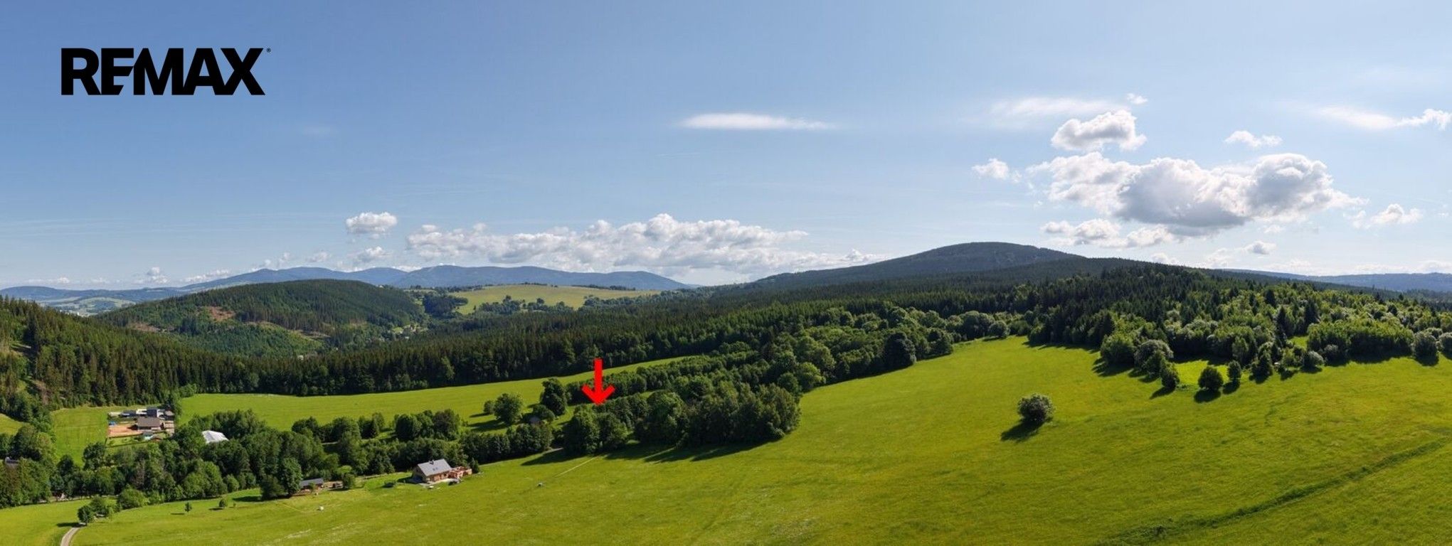 Pozemky pro bydlení, Červená Voda, 1 745 m² - 2