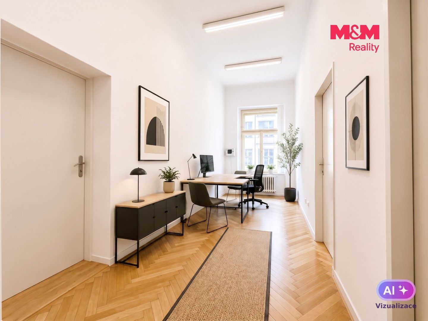 Kanceláře, náměstí Míru, Praha, 32 m² - 2