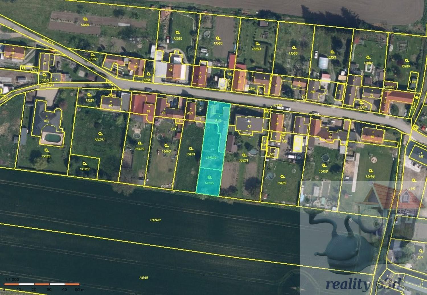 Pozemky pro bydlení, Litoměřická, Vrbice, 891 m²