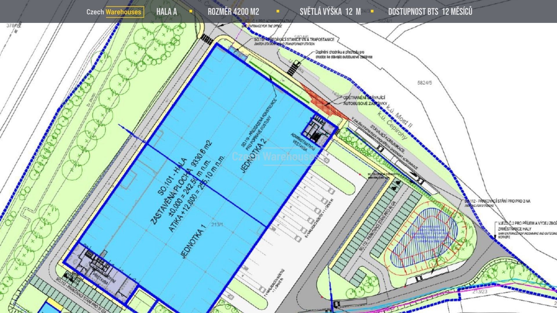Pronájem sklad - Most, 4 m²