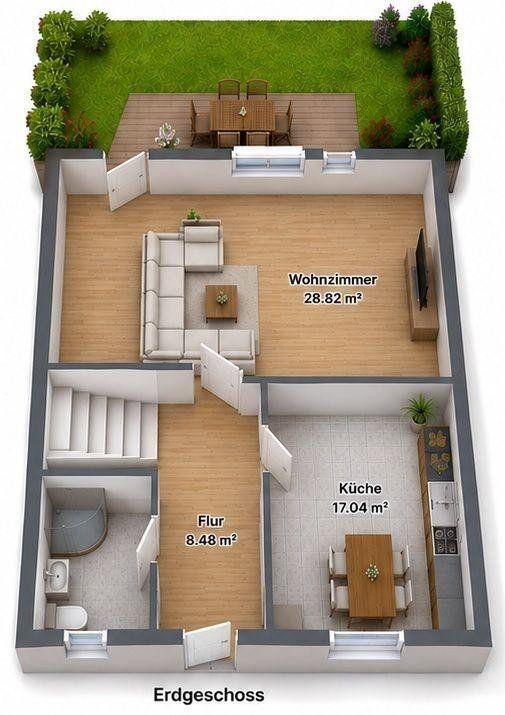 Rodinné domy, Wiesengrund 50, , Šlesvicko-Holštýnsko, 145 m² - 1