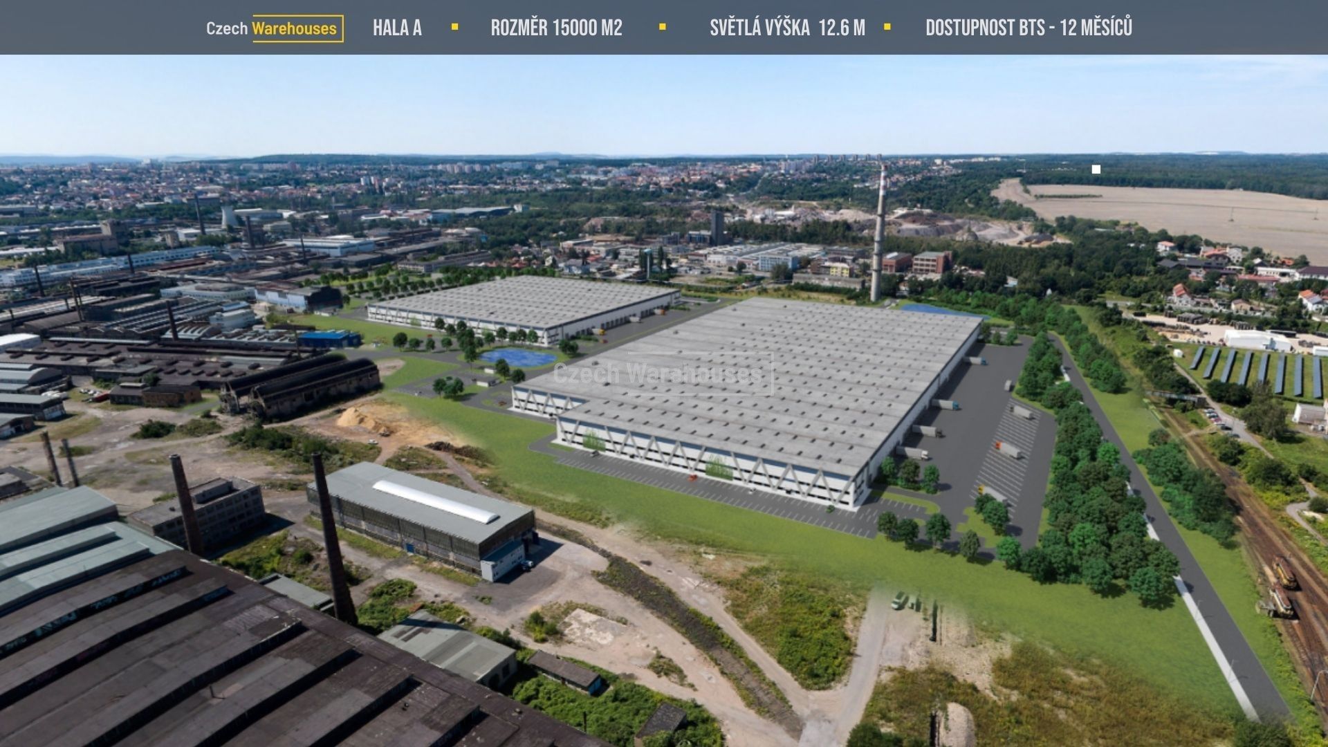 Sklady, Kladno, 15 m²