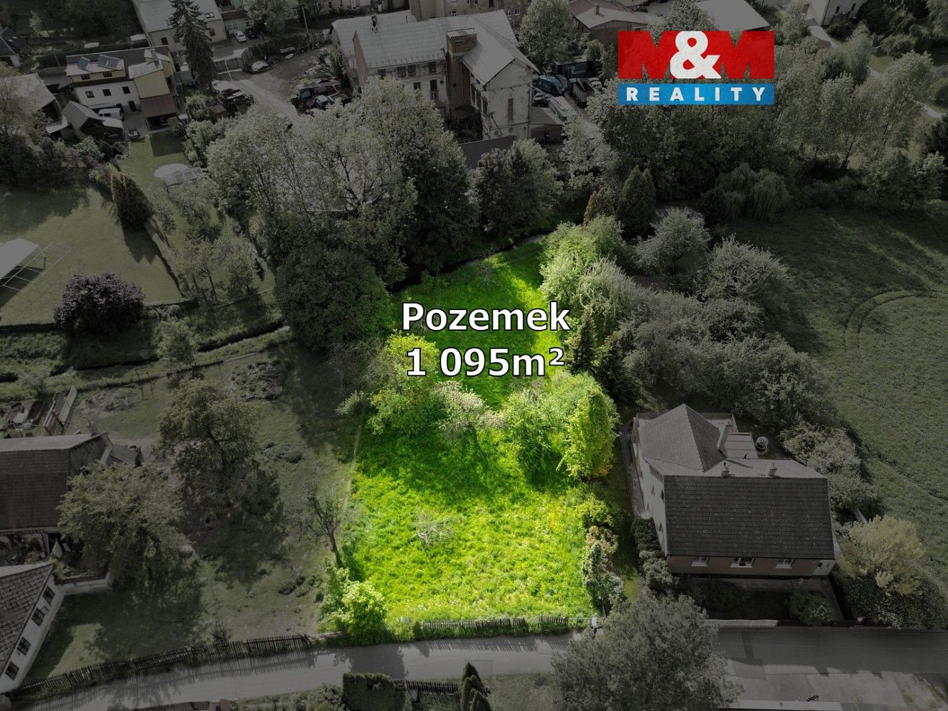 Pozemek pro bydlení, 1 095 m²