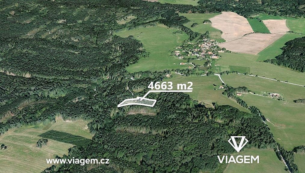 Zemědělský pozemek, 4 663 m²