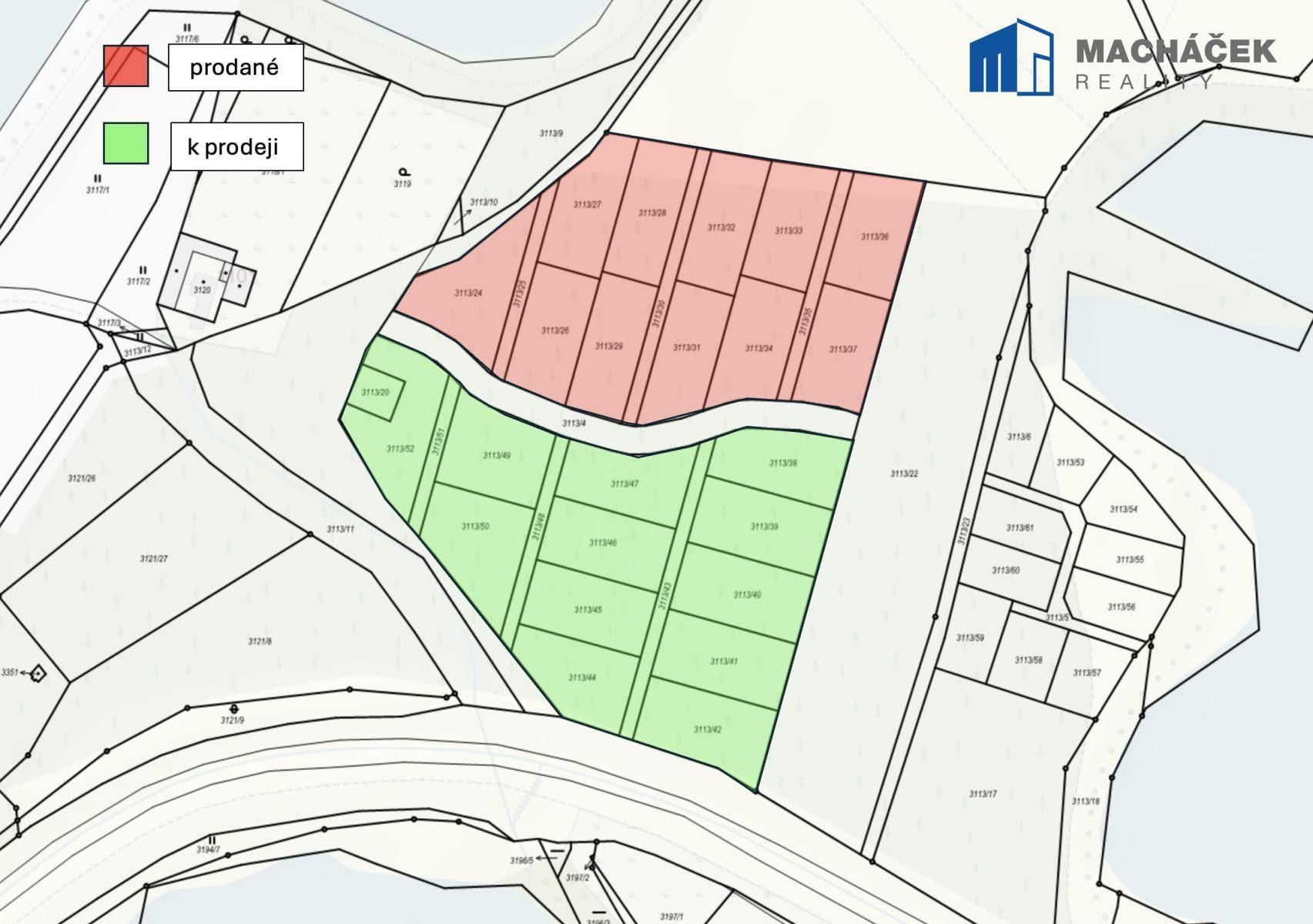 Prodej zahrada - U koupaliště, Duchcov, 988 m²