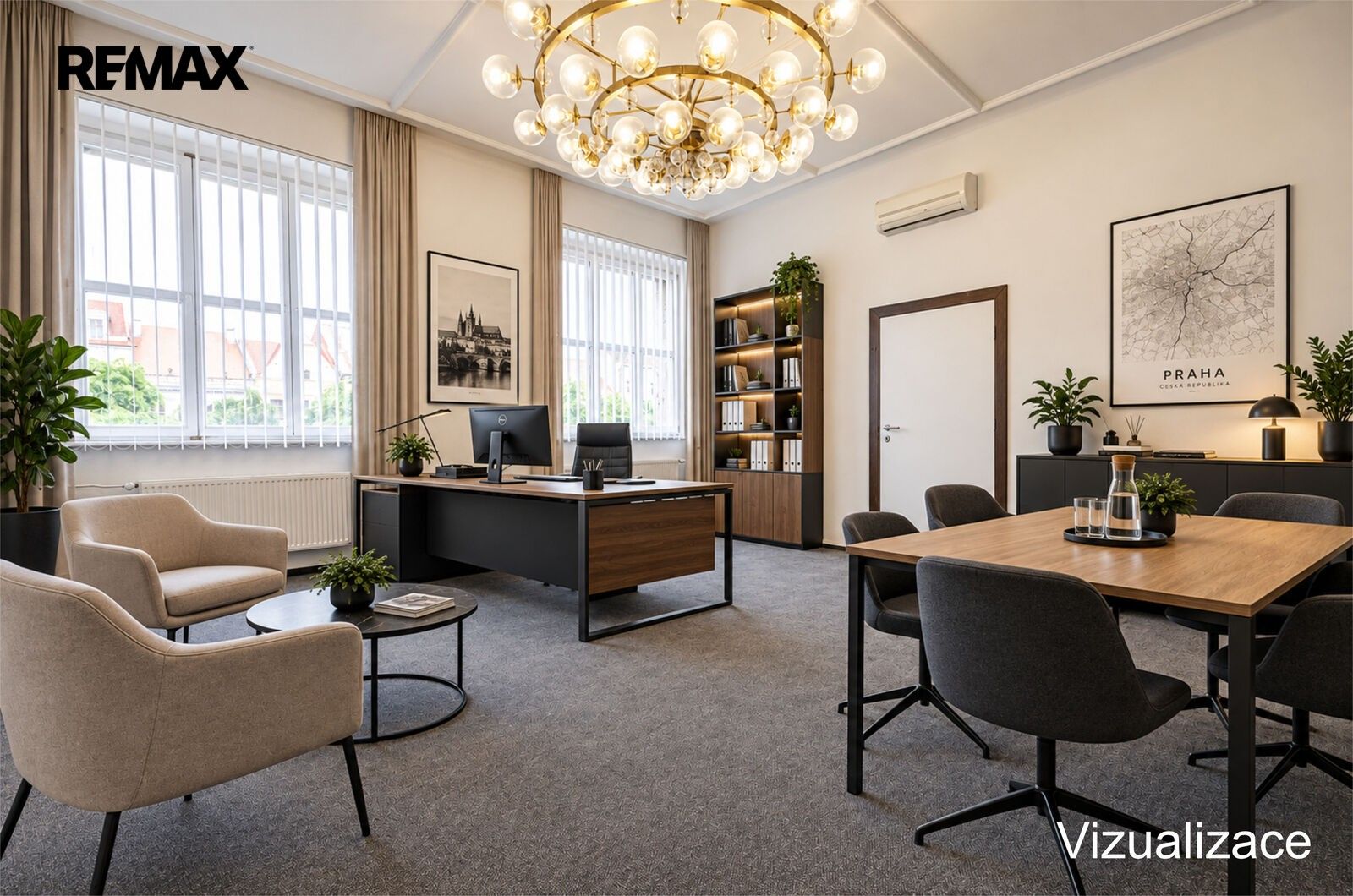 Kanceláře, Mírové náměstí 53, Louny, 31 m² - 2