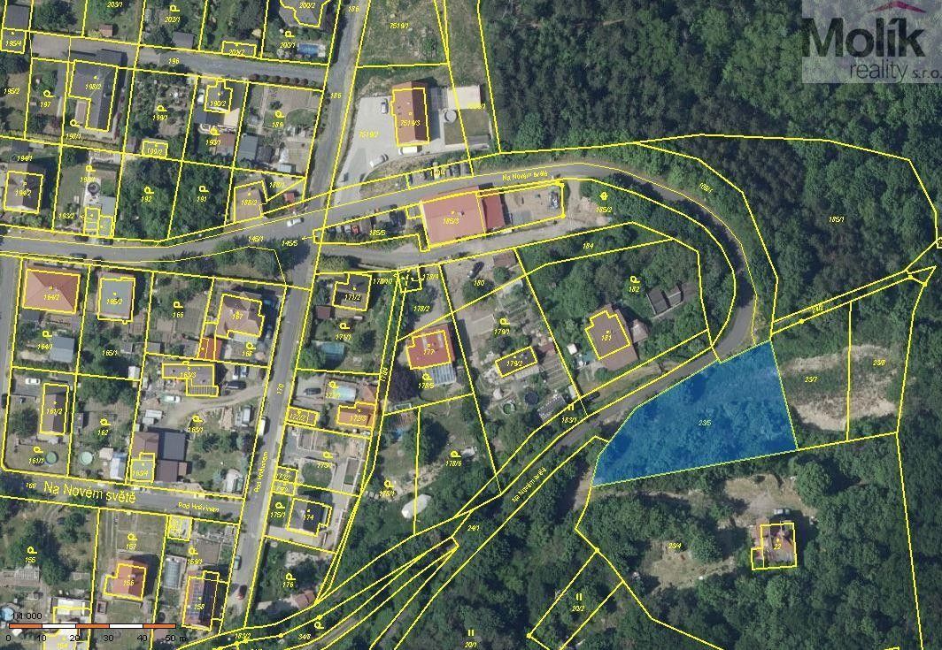 Pozemky pro bydlení, Na Novém světě, Most, 1 463 m²